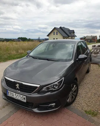 małopolskie Peugeot 308 cena 53000 przebieg: 59200, rok produkcji 2018 z Kowal